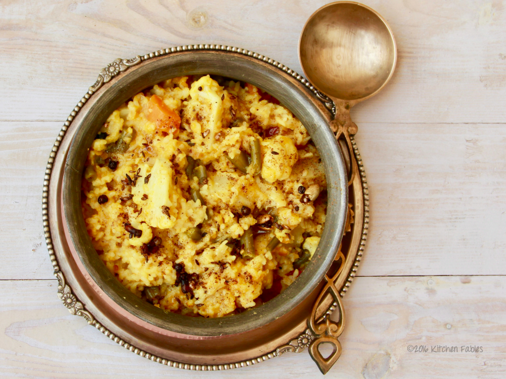 Nutritious One Pot Meal Vegetable Khichdi