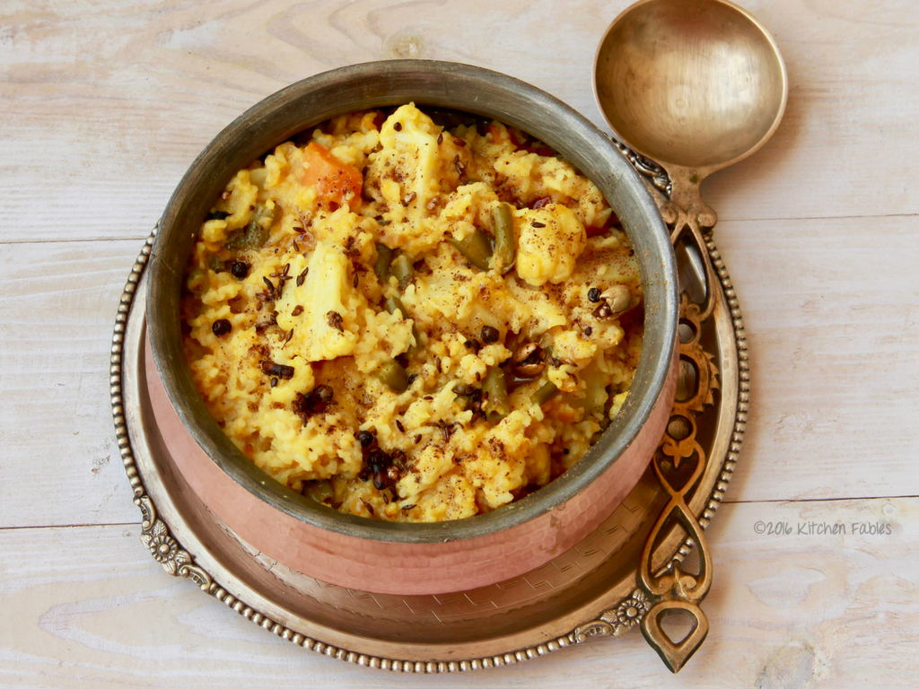 Nutritious One Pot Meal Vegetable Khichdi